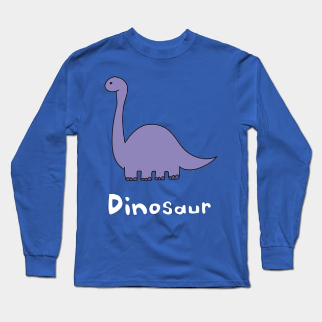 Dino Long Sleeve T-Shirt by ptdoodles